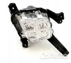 Sorento фара противотуманная правая диод (Китай)