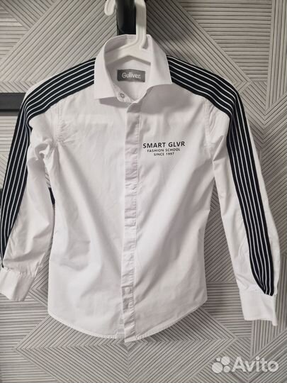 Рубашка белая для мальчика