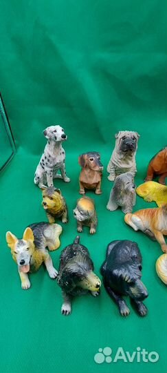 Коллекция резиновых собак 19 штук