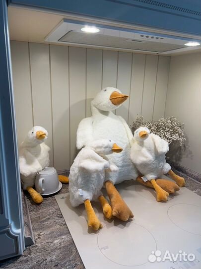Плюшевые гуси