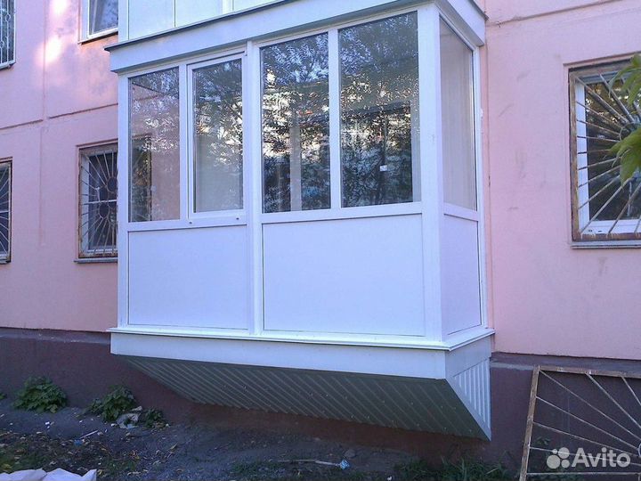 Балкон остекление пвх