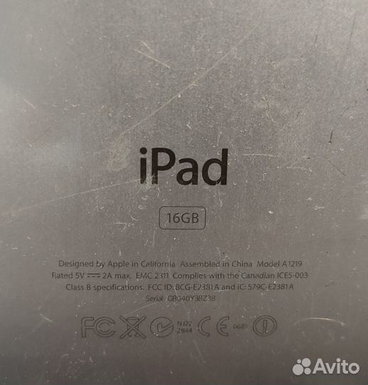 Планшет apple iPad 