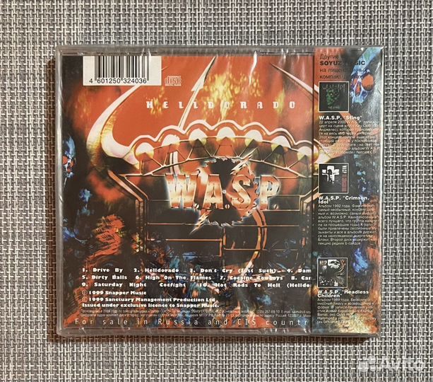 W.A.S.P. - Helldorado CD Rus