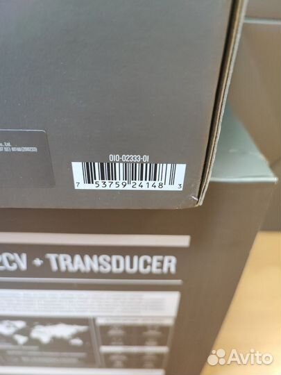 Garmin echomap UHD 72CV GT24UHD-TM