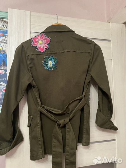 Пиджак на девочку 140