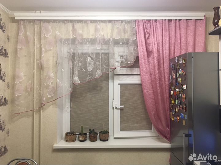 Штора+Тюль на кухню
