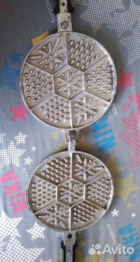 Вафельница орешница печеньица