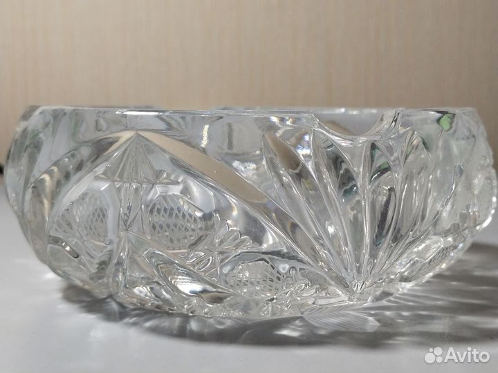 Хрустальная пепельница