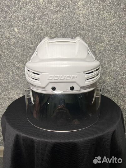 Хоккейный шлем с визором Bauer Re-akt 200 L