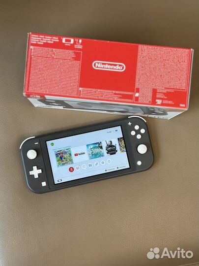 Чип Nintendo Switch Lite+ microSD+Игры