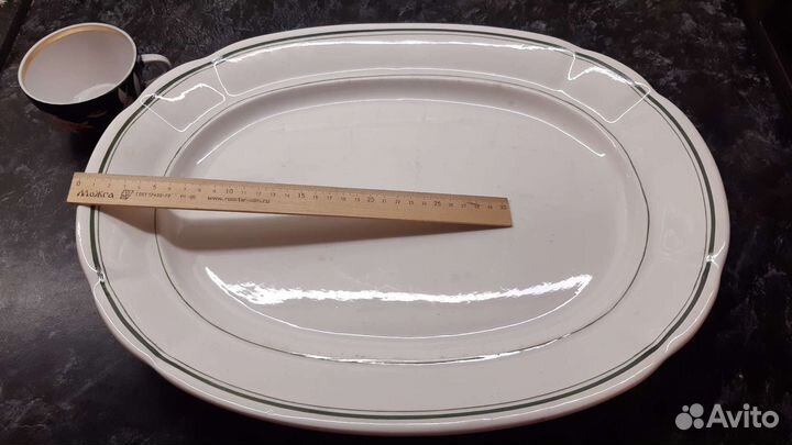 Блюдо антикварное Песочное