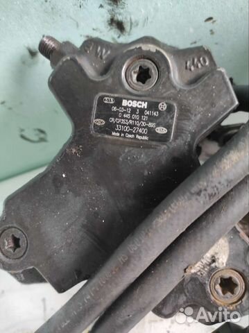 Тнвд hyundai santa fe 2.2 0445010121