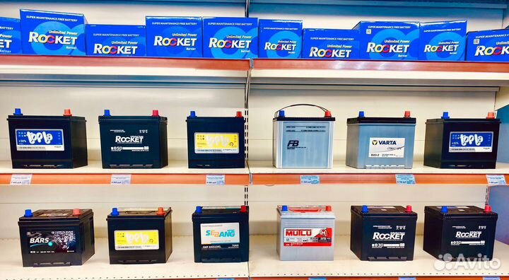 Аккумулятор 60-75ah 500-700А Asia D23 новый