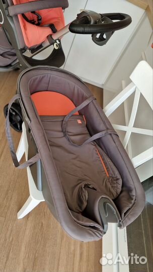 Коляска stokke 2 в 1 оригинал стокки
