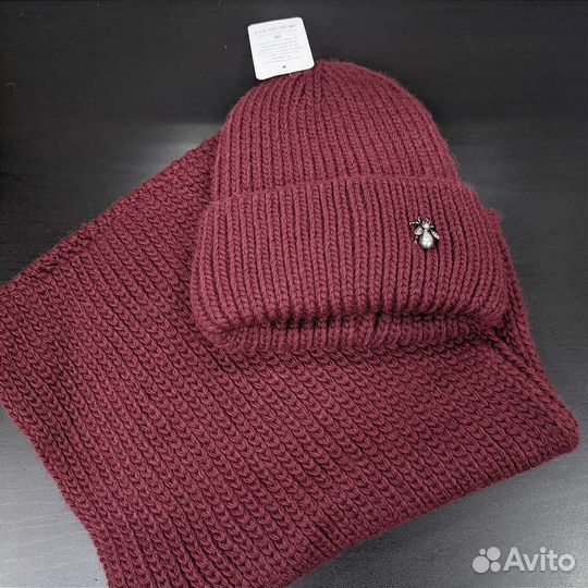 Шапка и снуд, комплект