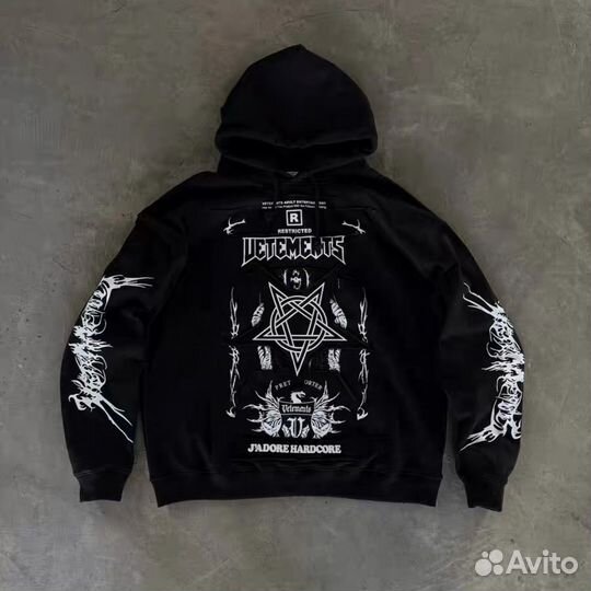 Худи Vetements Hardcore Patch