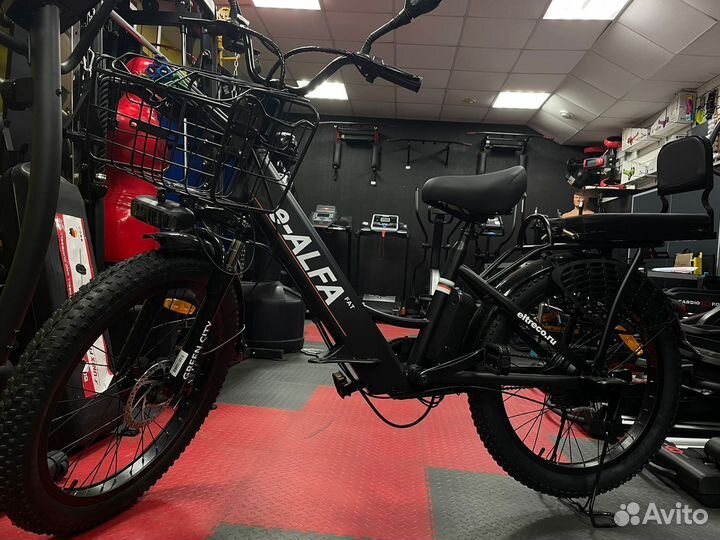 Электровелосипед Green City e-Alfa Fat