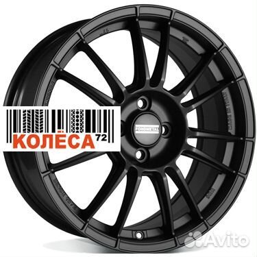 Fondmetal 9RR 8x18 5x114,3 ET45 Dia75 Mat Black