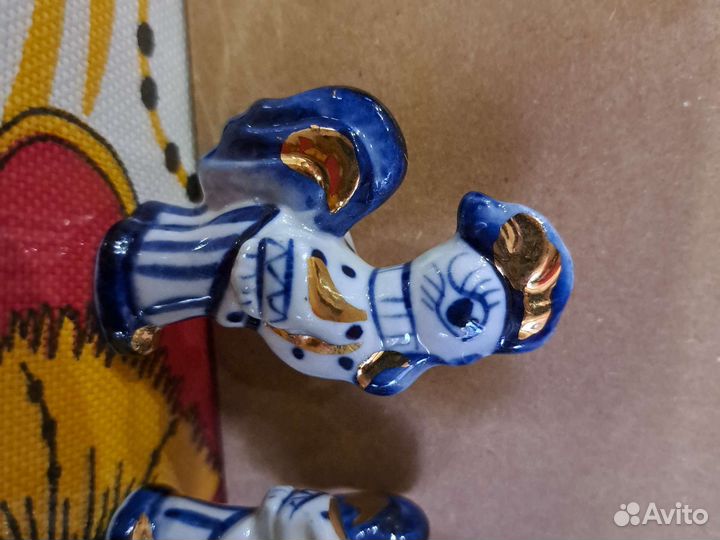 Гжель Петушок Золотой гребешок