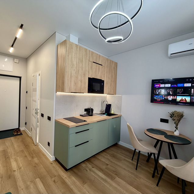 Квартира-студия, 20 м², 1 кровать