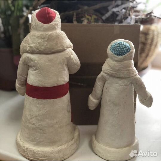 Советские дед мороз и снегурочка СССР