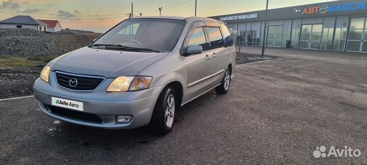Mazda MPV 2.5 AT, 2002, 300 000 км