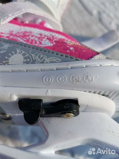 Коньки детские раздвижные