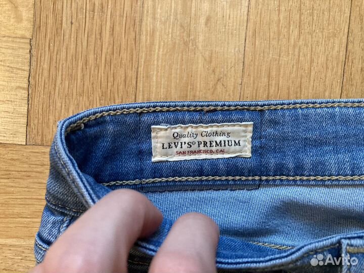 Джинсы Levis 721 High Rise Skinny 27 размер