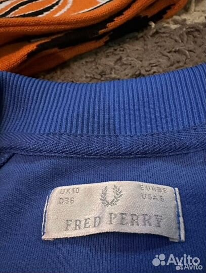 Fred perry олимпийка с лампасами