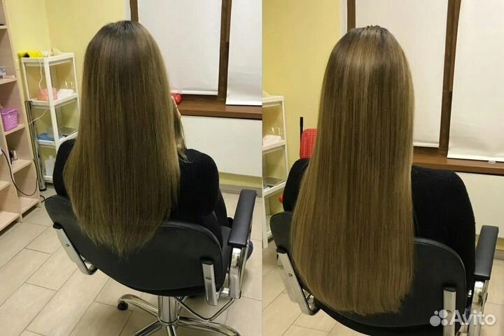 Наращивание волос премиум класса