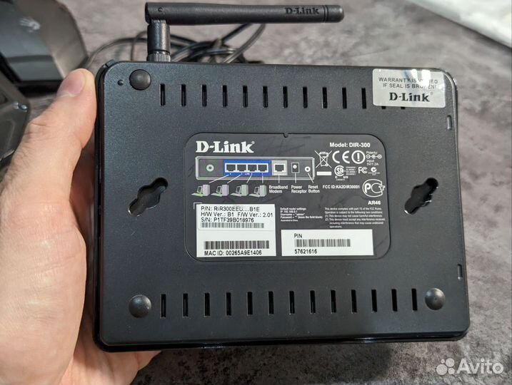 Wi-Fi роутер D-Link DIR-300
