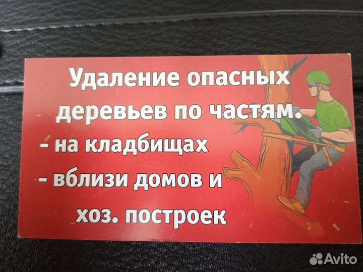 Спил аварийных деревьев