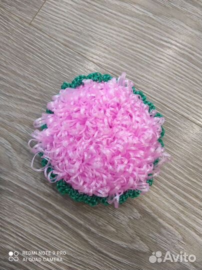 Мочалка ручной работы