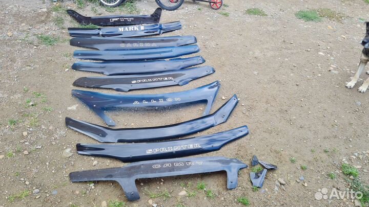 Мухобойки на капот отбойники дефлектор капота