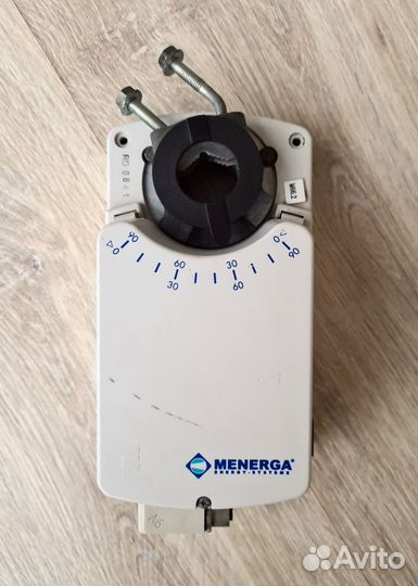 Привод воздушной заслонки menerga