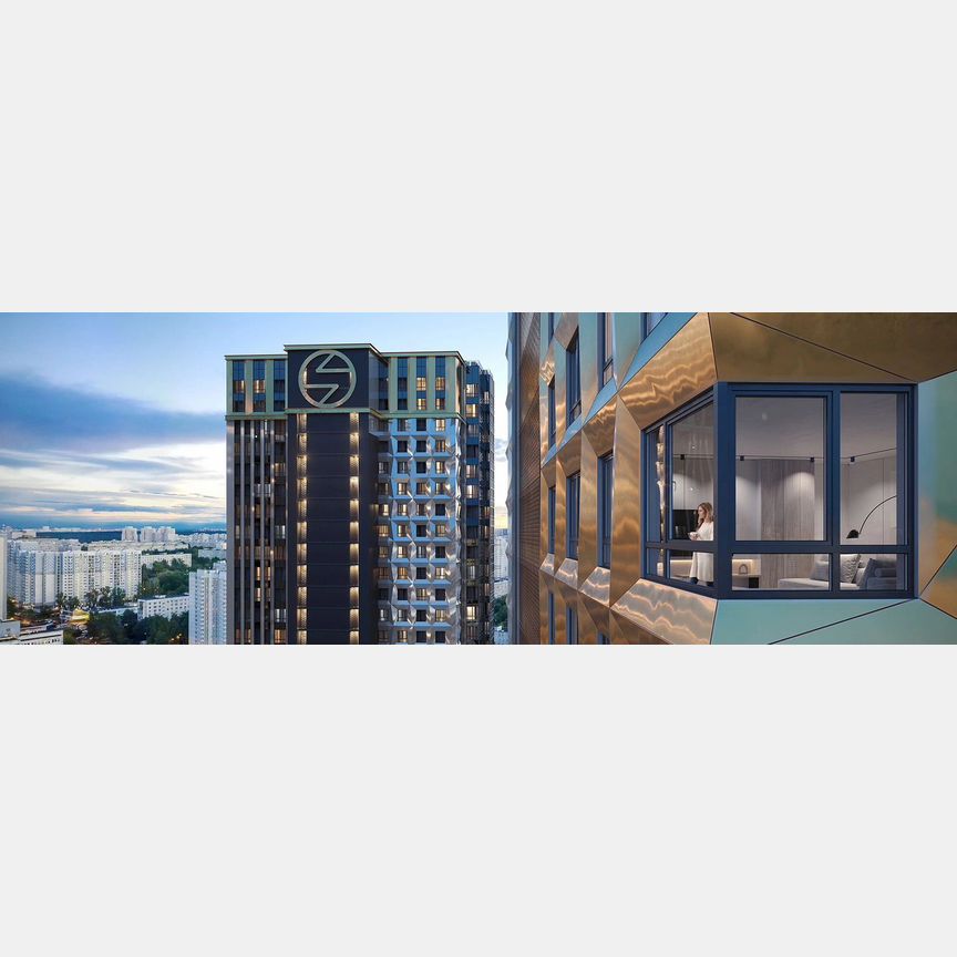 1-к. квартира, 62,2 м², 17/50 эт.