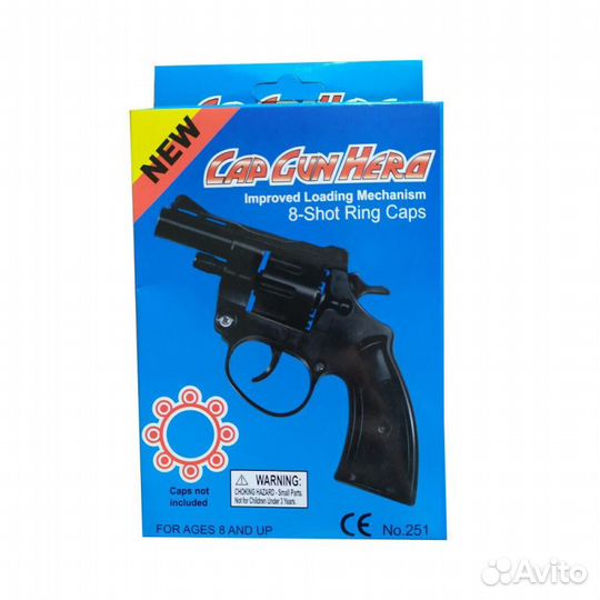 Пистолет стреляет пистонами