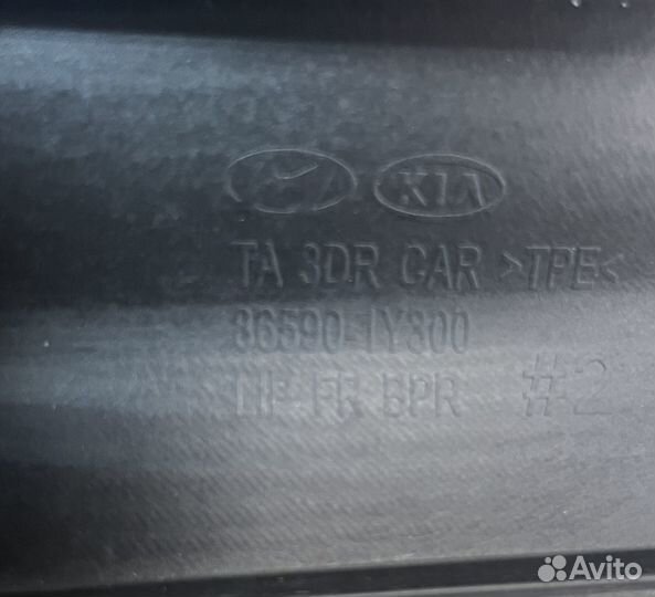 Спойлер переднего бампера 865901Y300