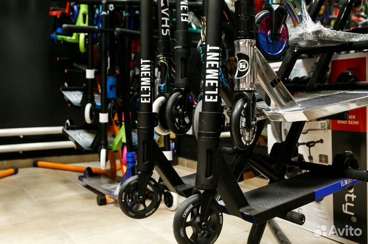 Самокат в стрит и в парк