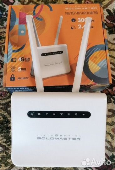 Роутер GoldMaster 4G Super Micro 4G/LTE