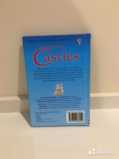 Книга для изучения англ: The story of castles