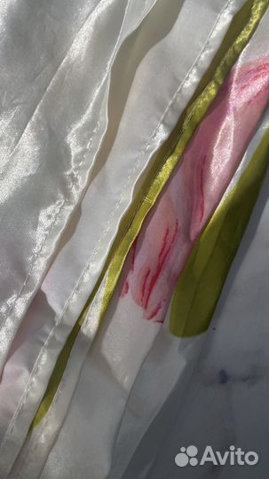 Занавеска для ванной тканевая