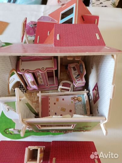 Детский конструктор домики, магнитный, лего и др