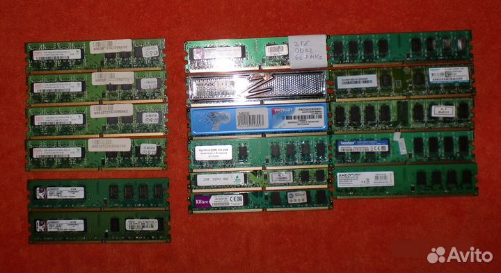 Оперативная память DDR3, DDR2 для Пк