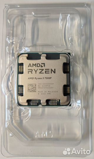 Процессоры Intel 12600KF / AMD Ryzen 5 7500F