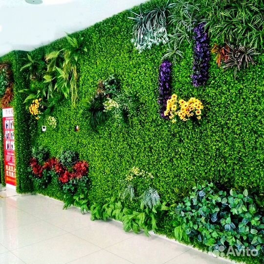 Озеленение помещений искусственными растениями