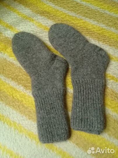 Носки вязаные мужские