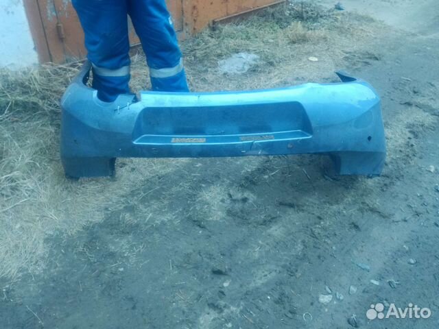 Задний бампер granta седан