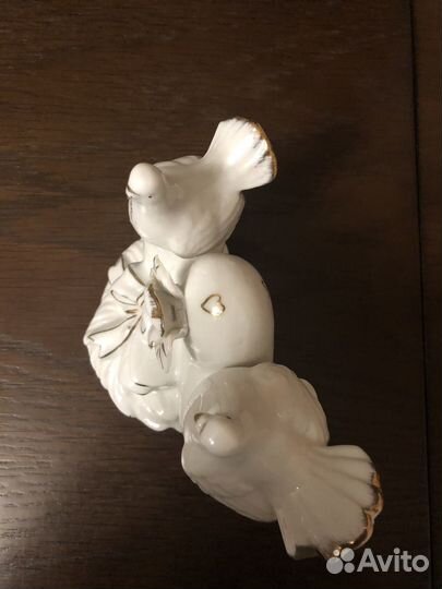 Голуби статуэтка