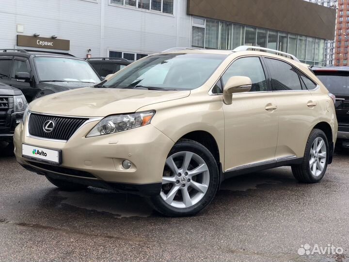 Lexus RX 3.5 AT, 2010, 96 741 км
